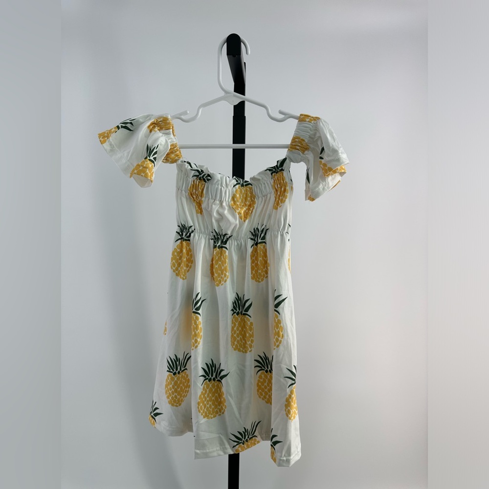 Mila & Rose pineapple girls toddler dress size 4T brand new with tags